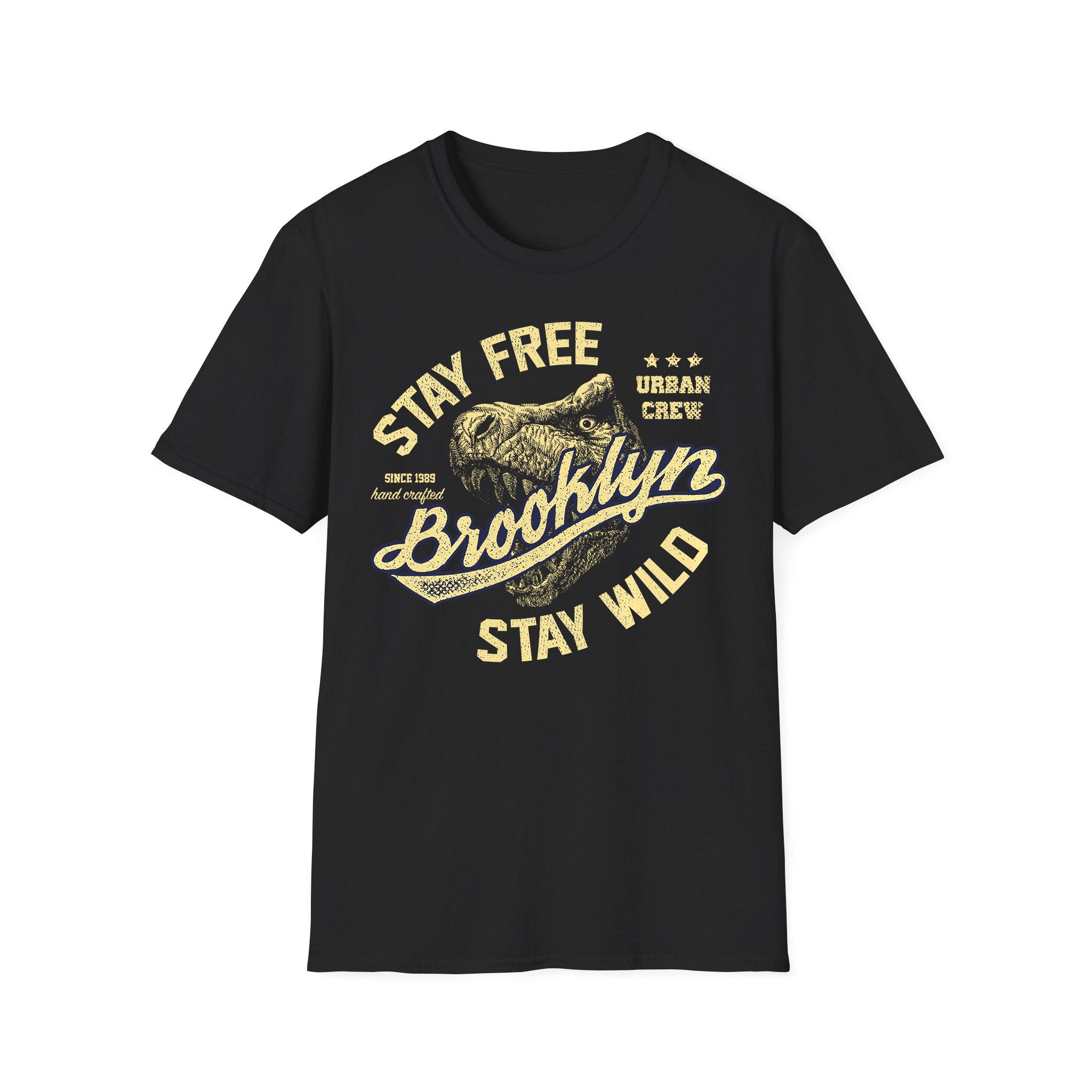 T-shirt unisexe d'été Stay Free Brooklyn