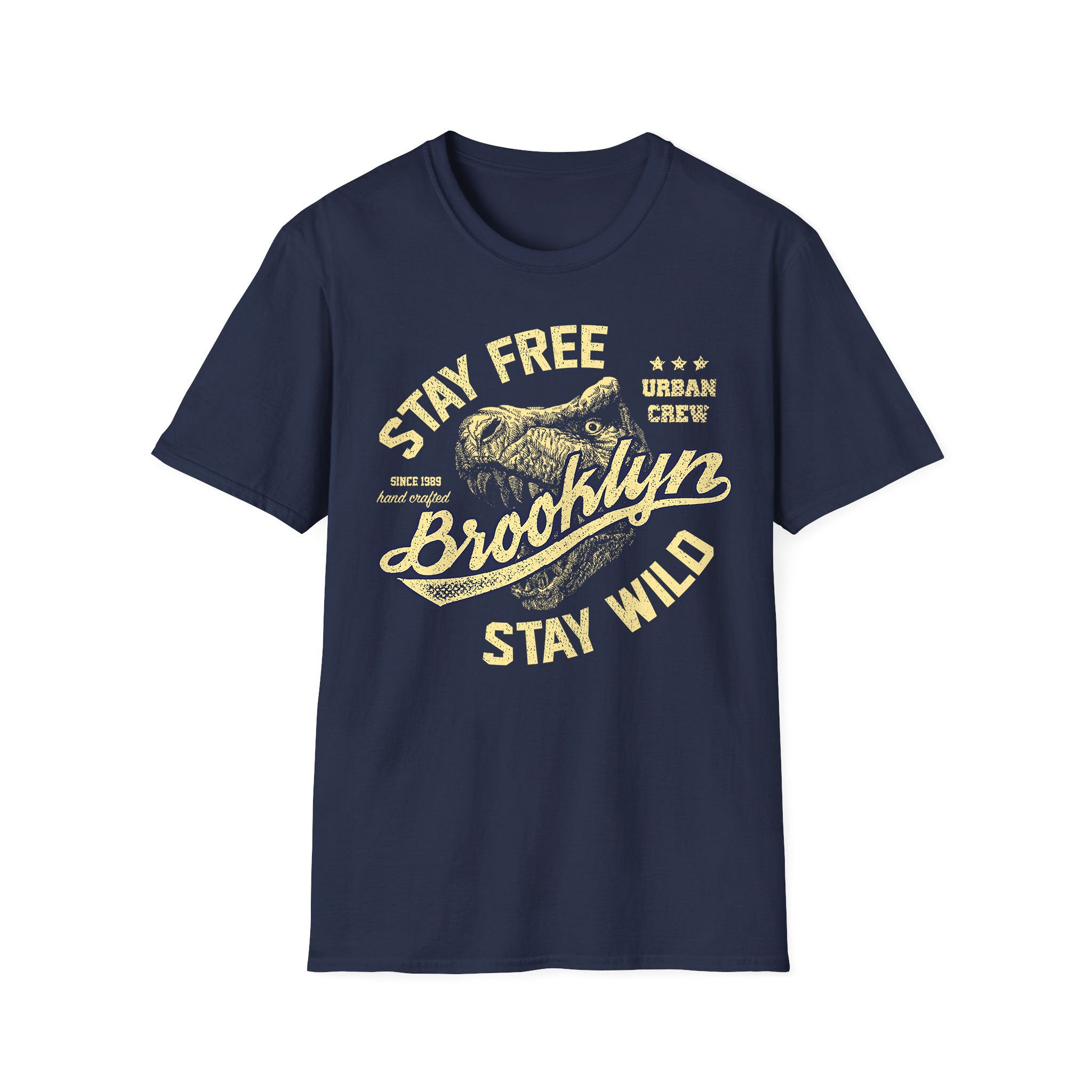 T-shirt unisexe d'été Stay Free Brooklyn