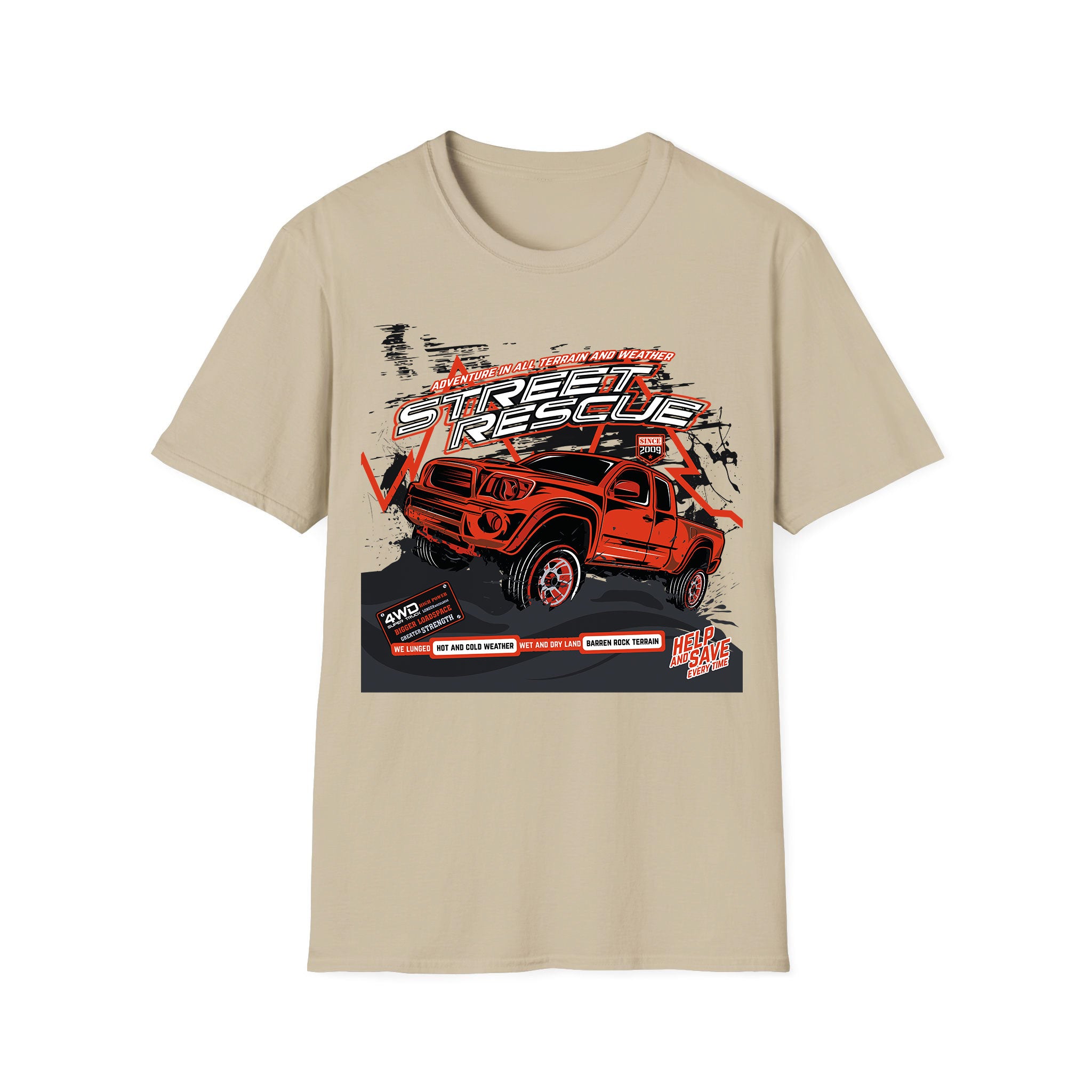 Racing-cars T-shirt Street Rescue