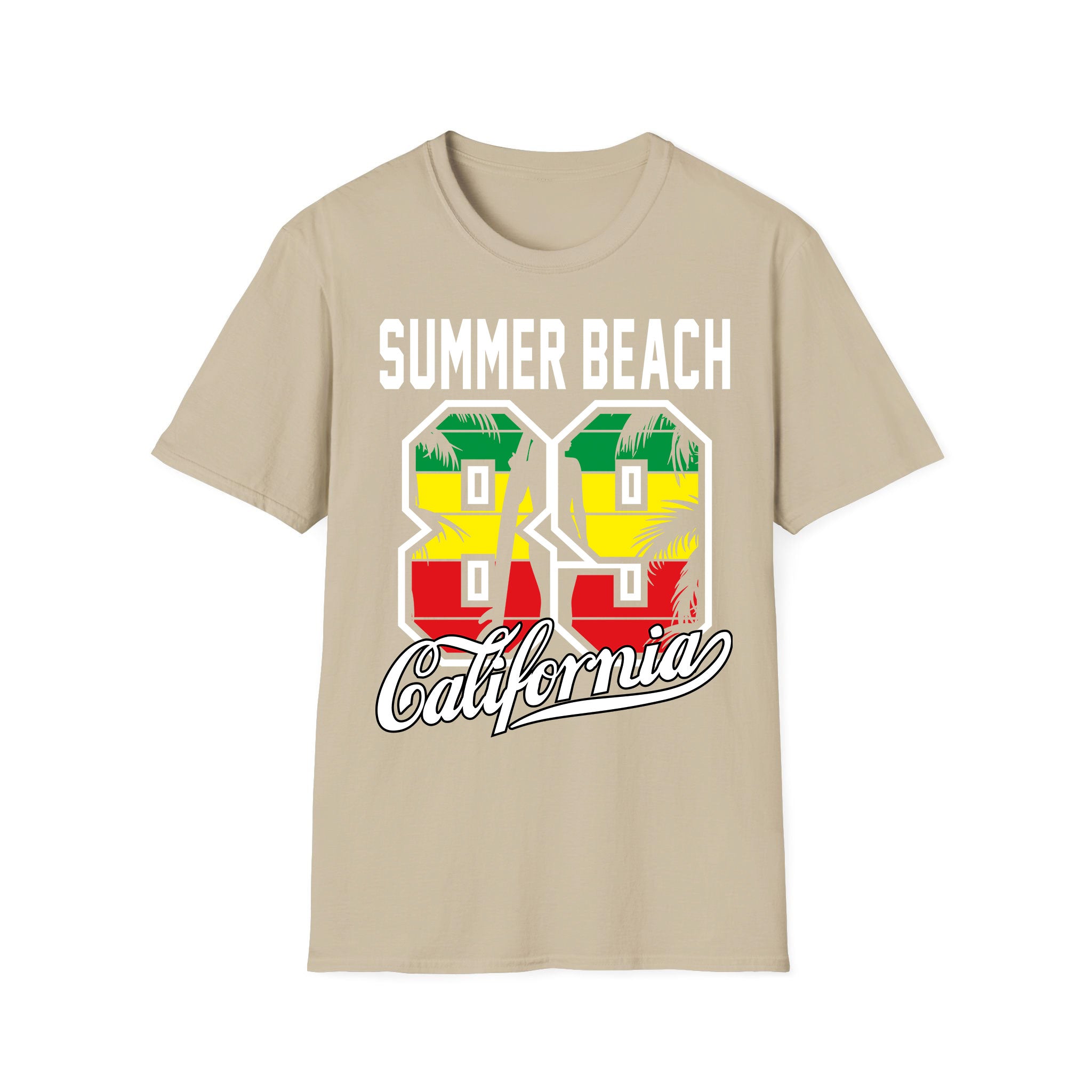 T-shirt unisexe d'été Summer Beach