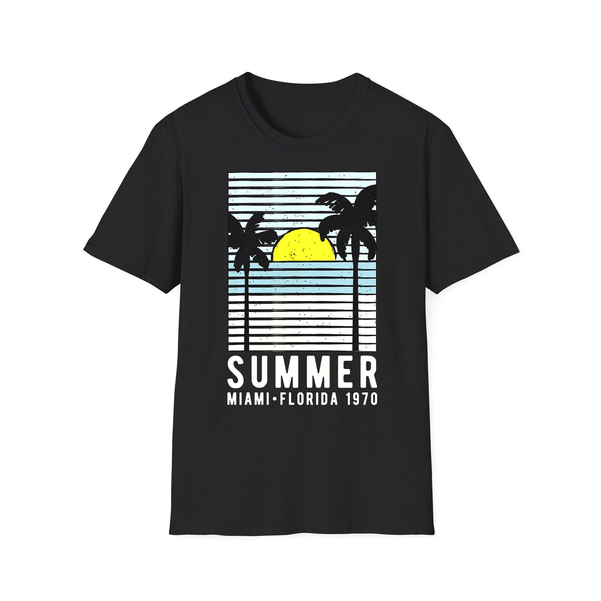 T-shirt unisexe d'été Summer Miami
