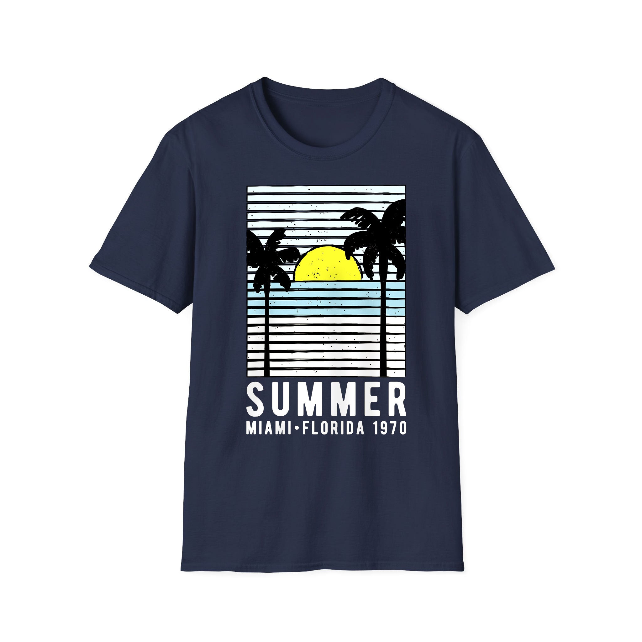 T-shirt unisexe d'été Summer Miami