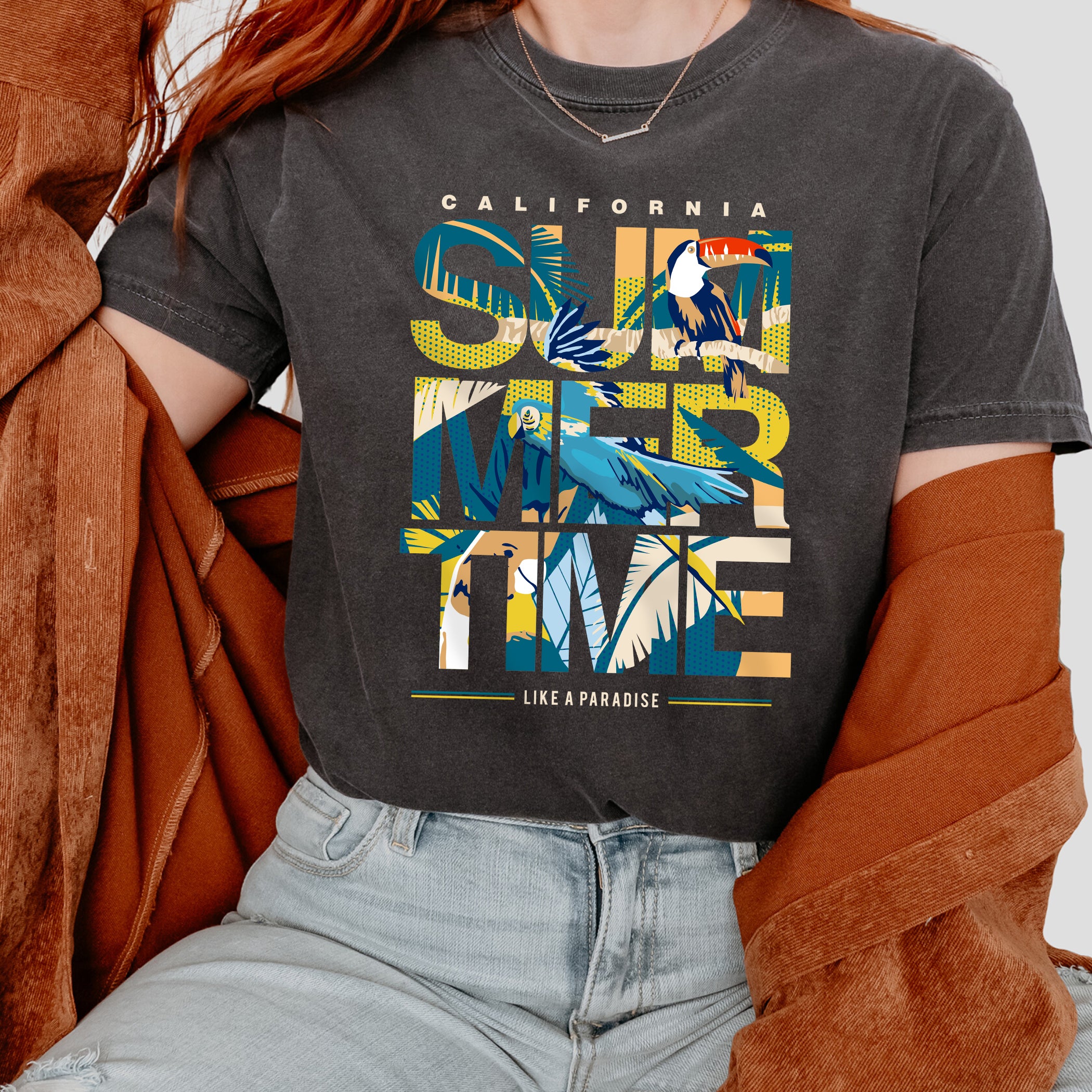 Summer unisex T-shirt Summer Time