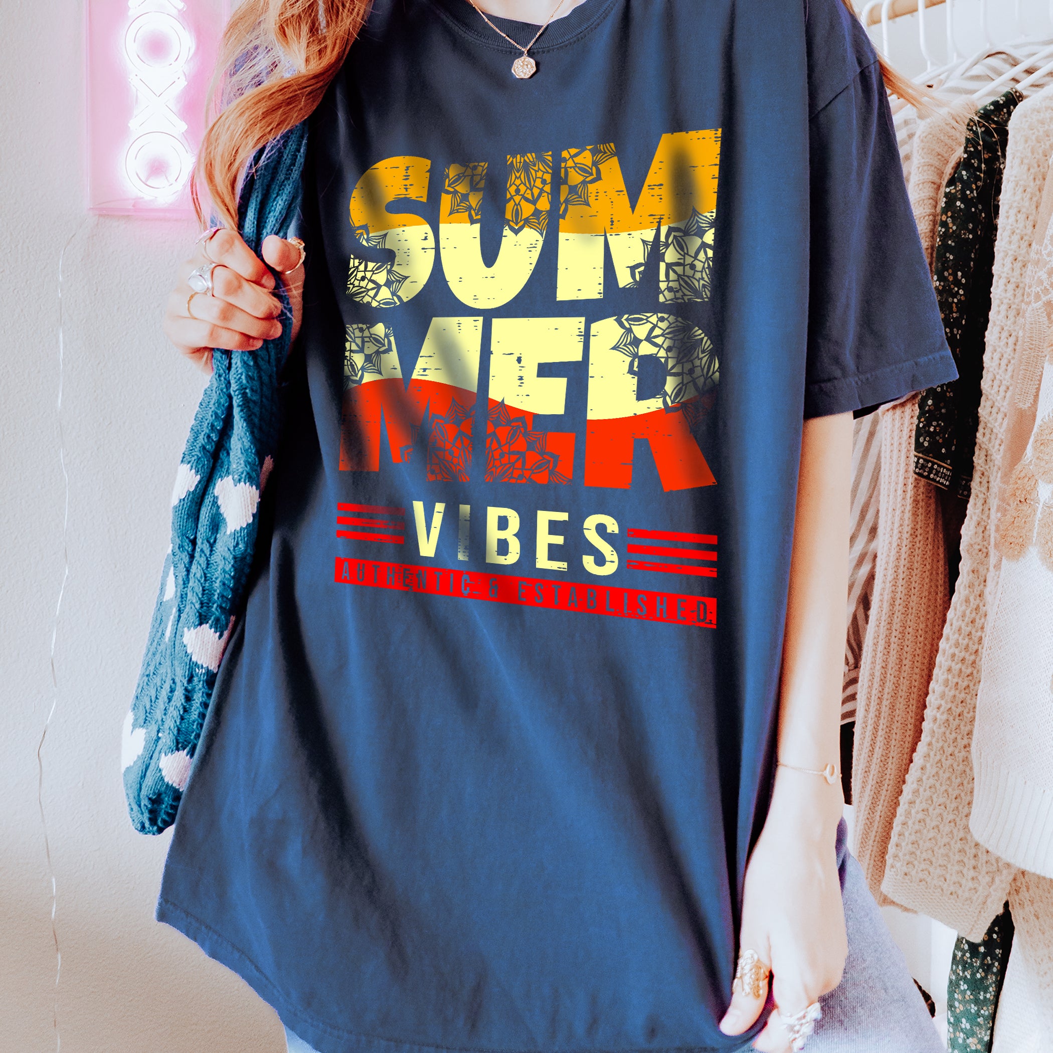 Summer unisex T-shirt Summer Vibes Authentic