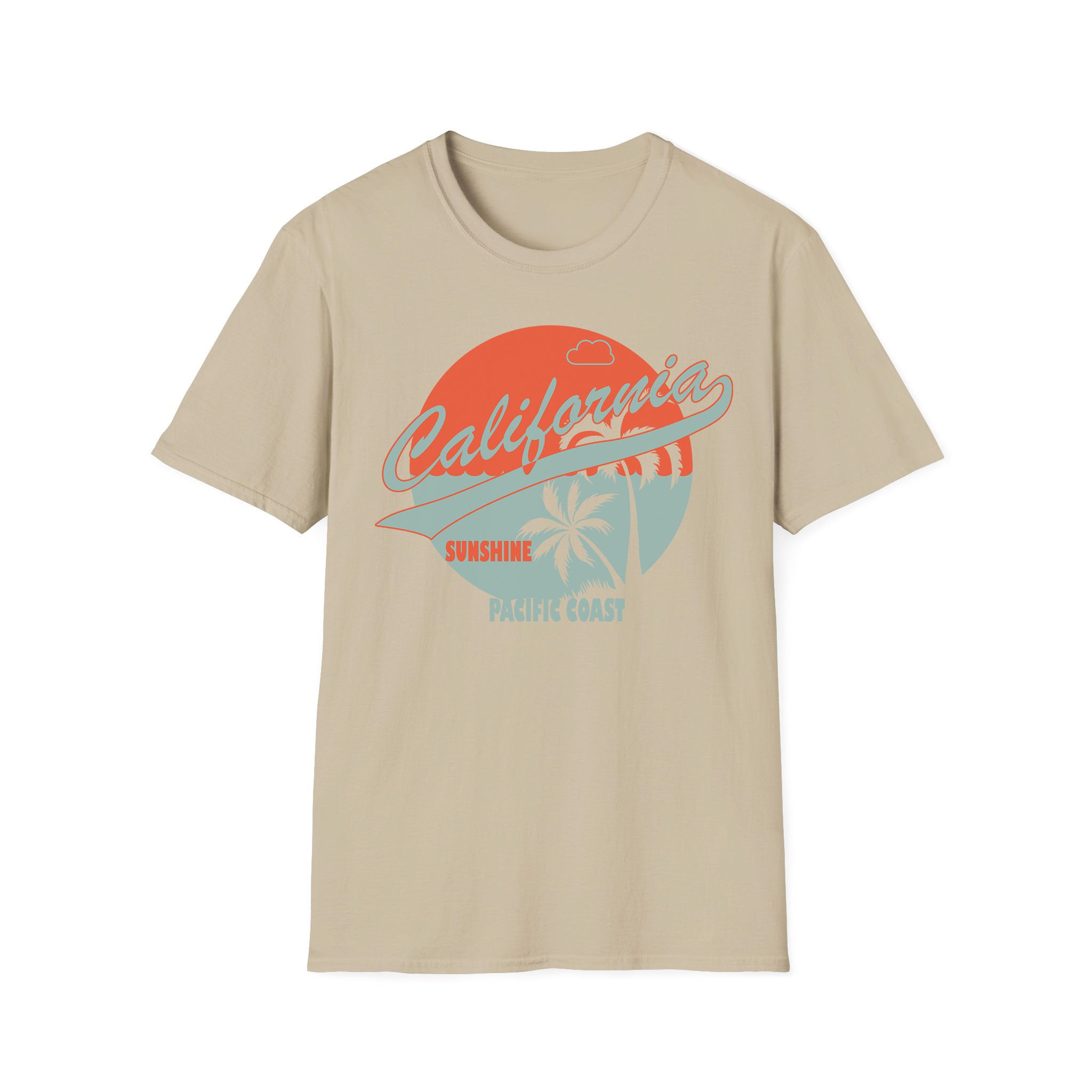 Summer unisex T-shirt Sunshine Pacific Coast