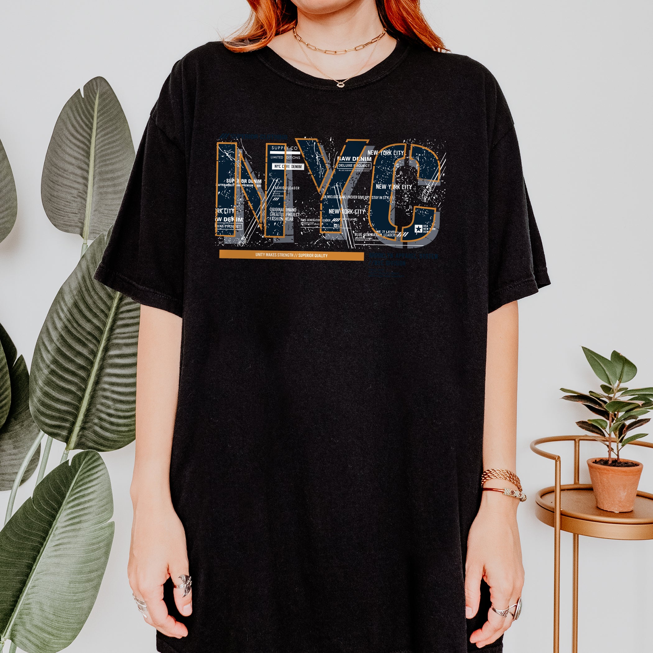 New York Unisex Tshirt Superior Clothing NYC