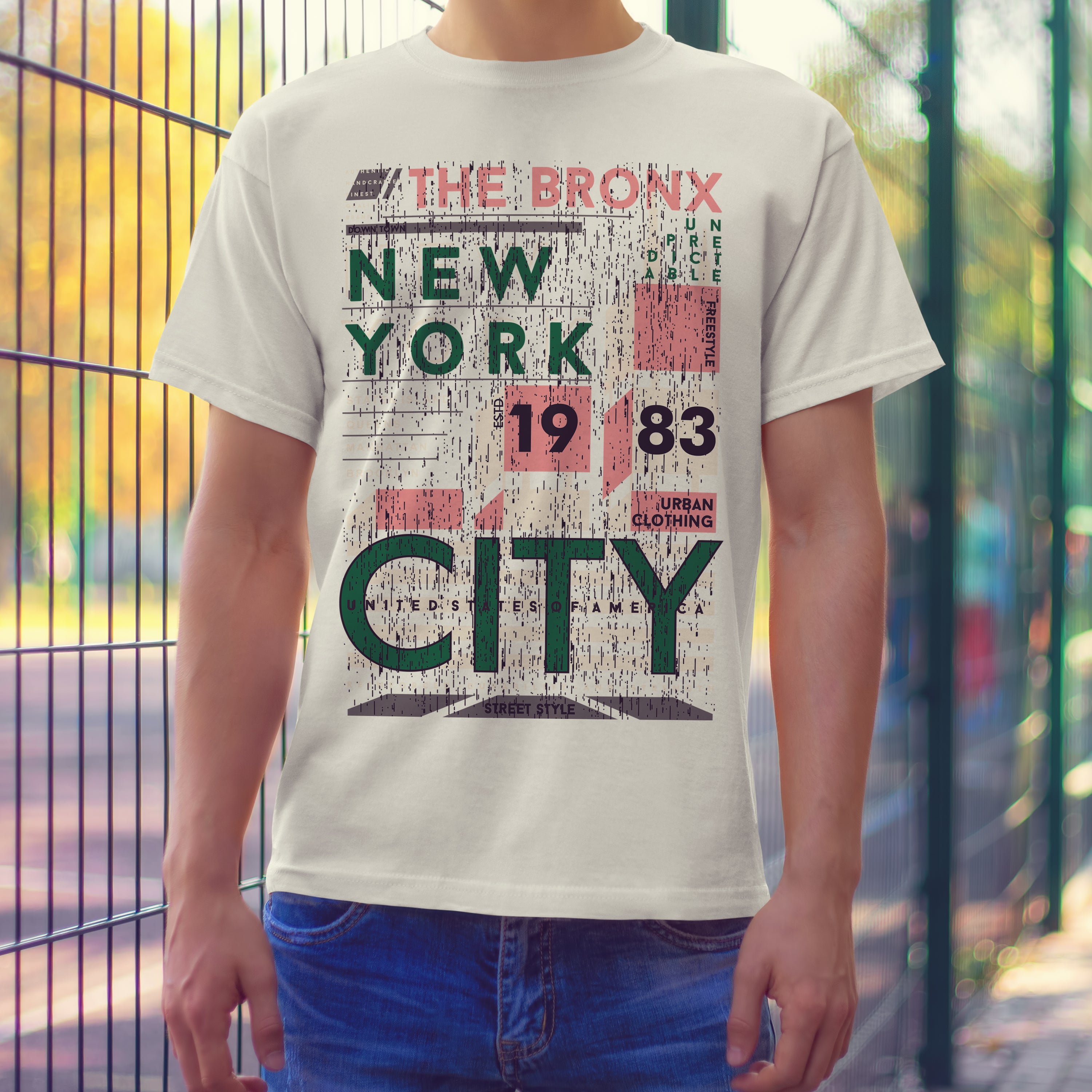 New York Unisex Tshirt The Bronx NYC