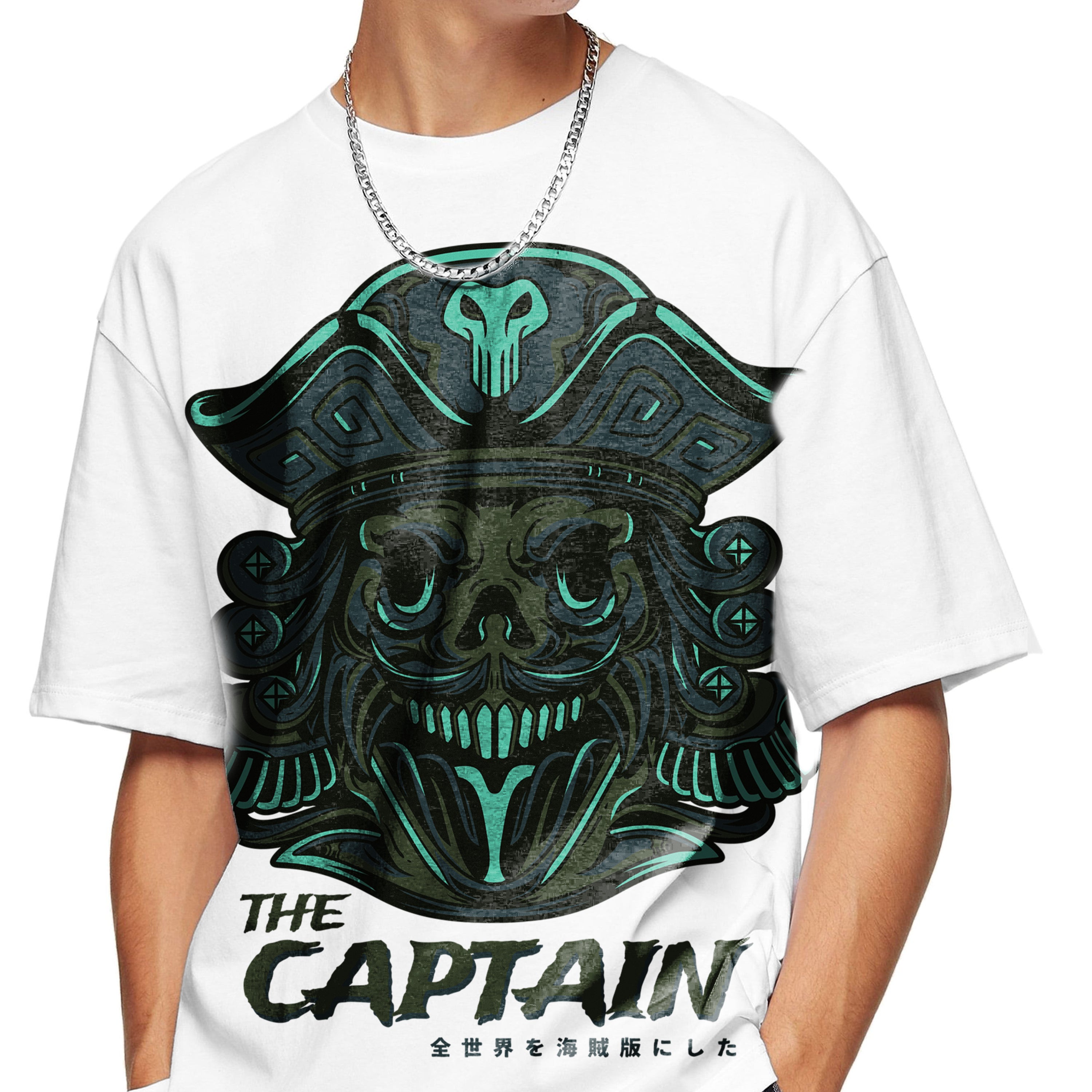 Oversize graphic T-shirt The Captain