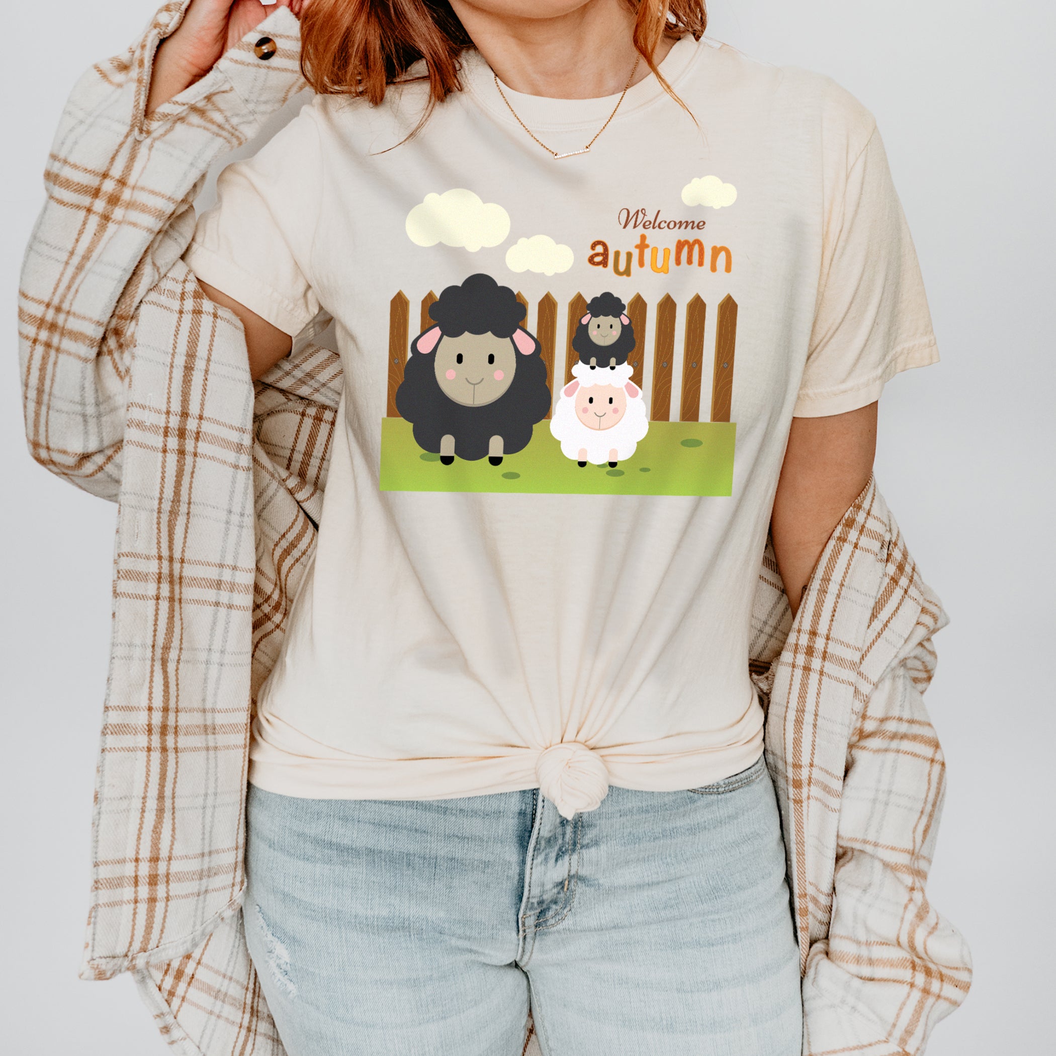 Autumn T-shirt The Sheep Autumn