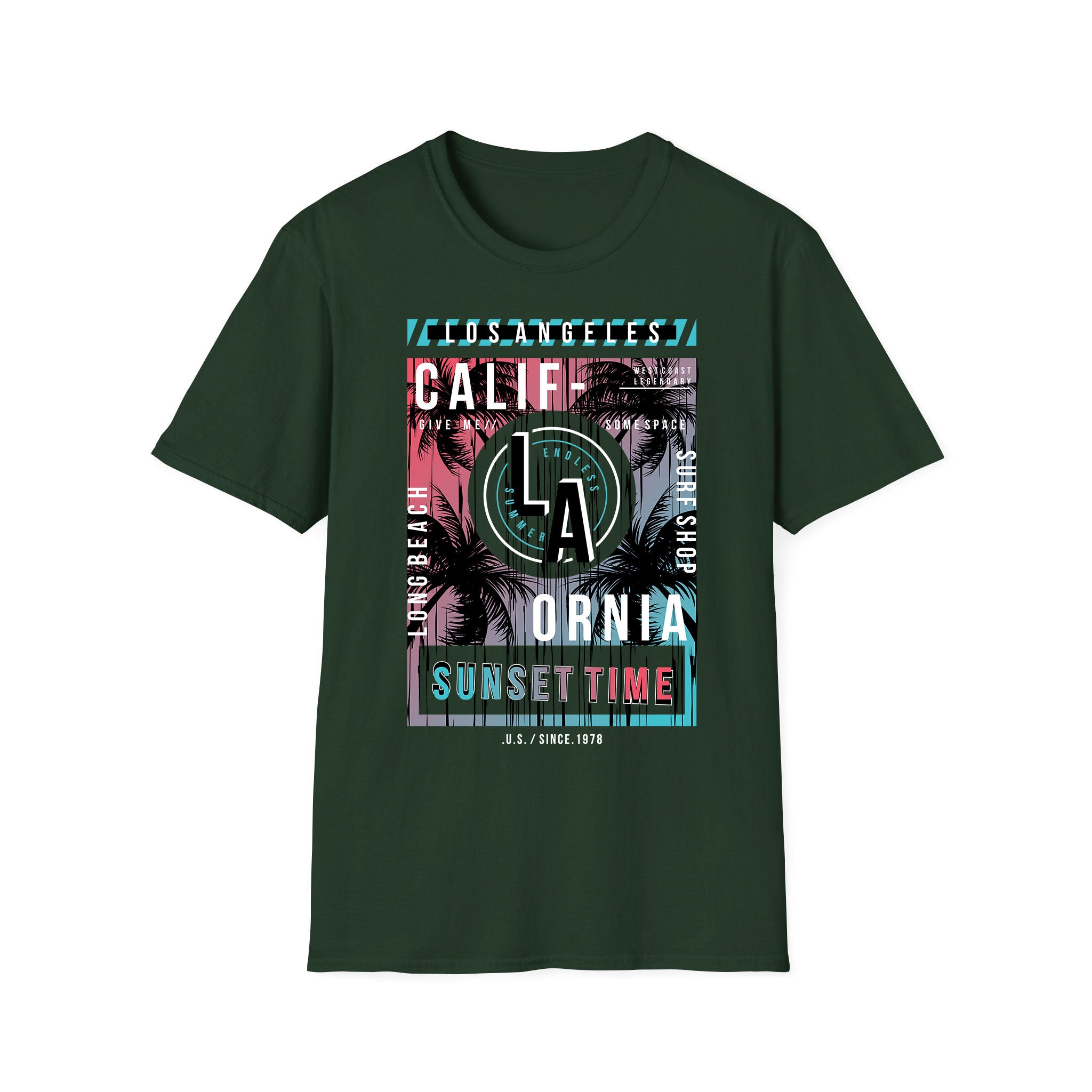 T-shirt unisexe d'été Tosangeles LA