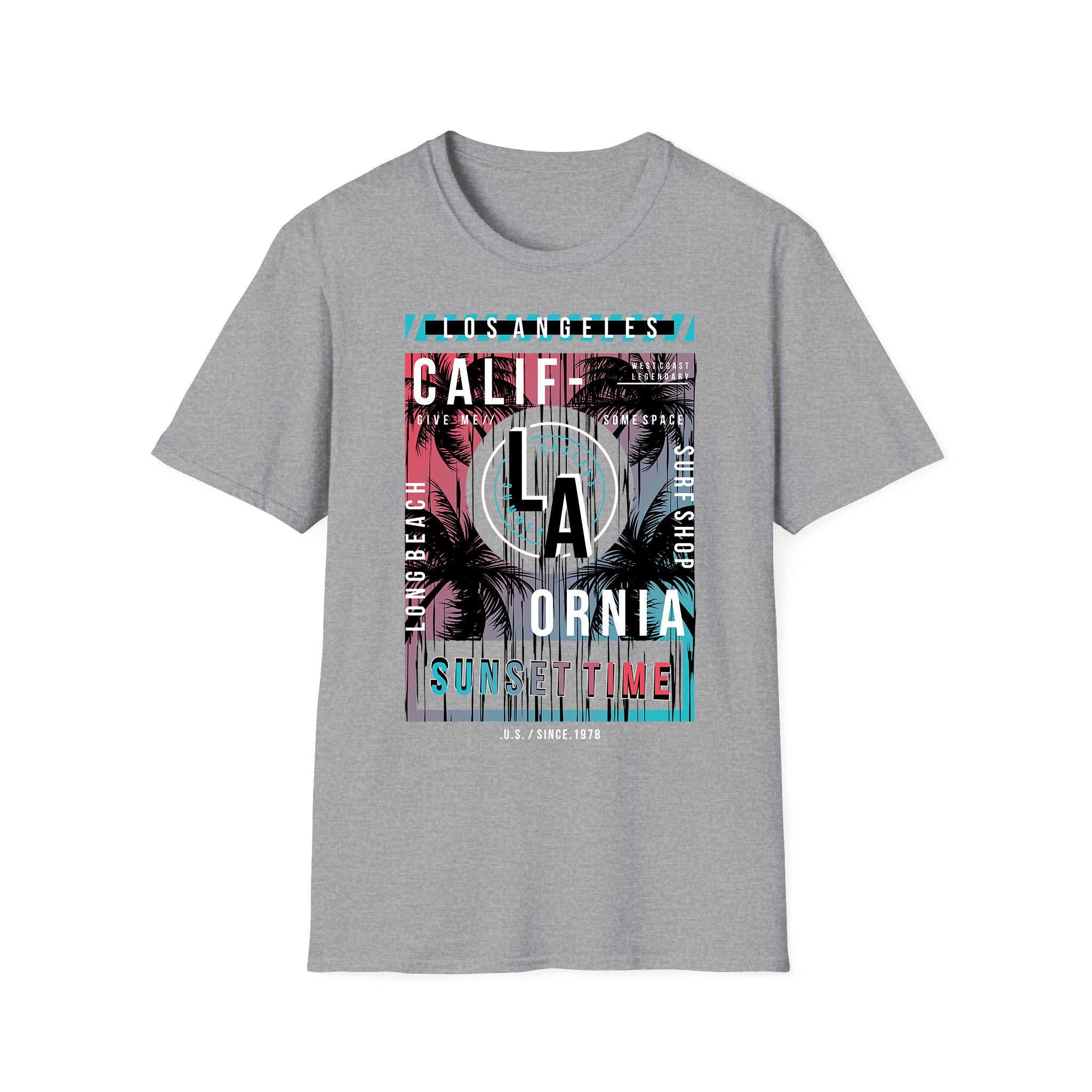 T-shirt unisexe d'été Tosangeles LA