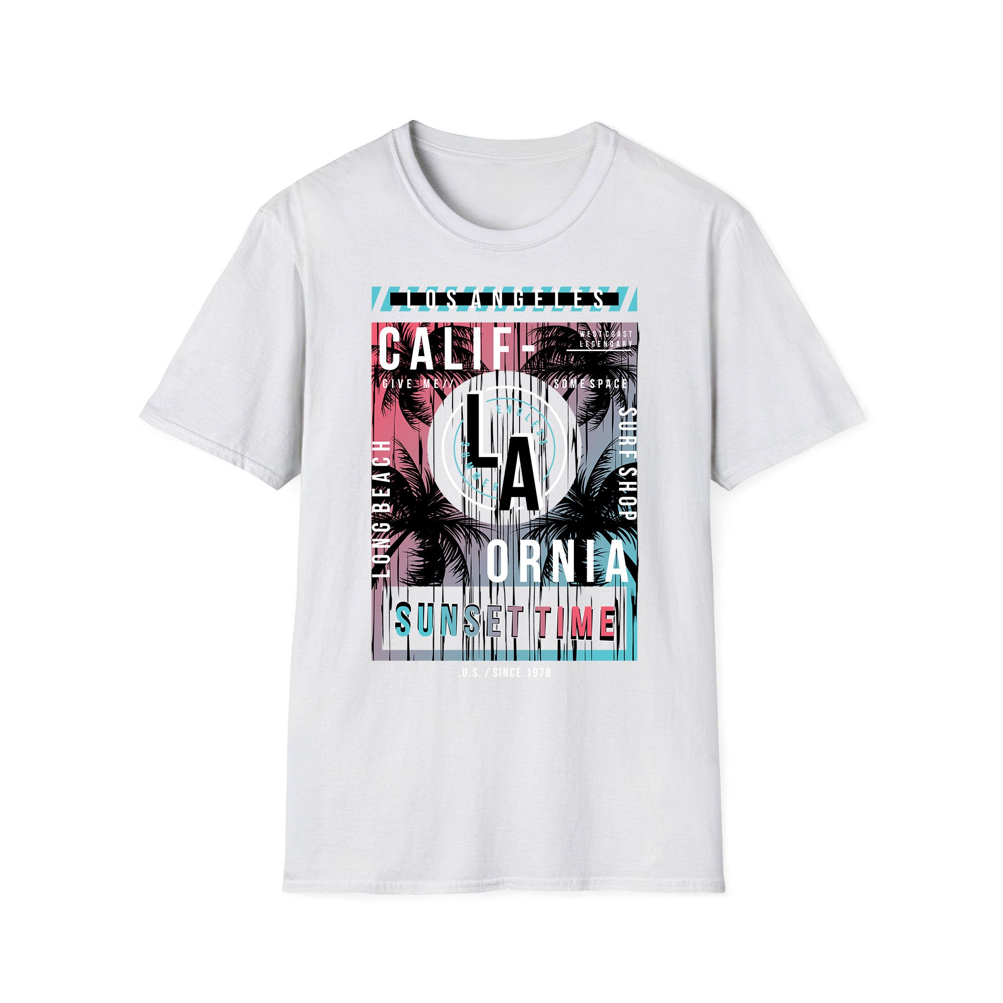 T-shirt unisexe d'été Tosangeles LA