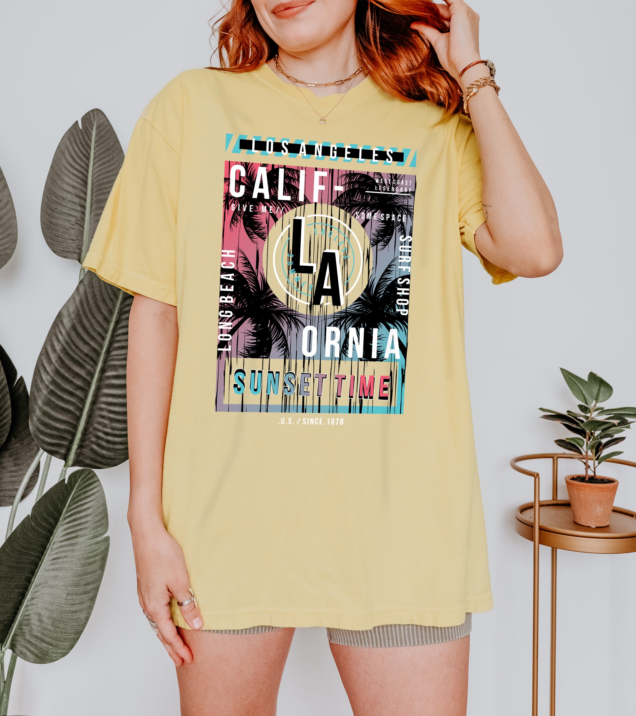 T-shirt unisexe d'été Tosangeles LA