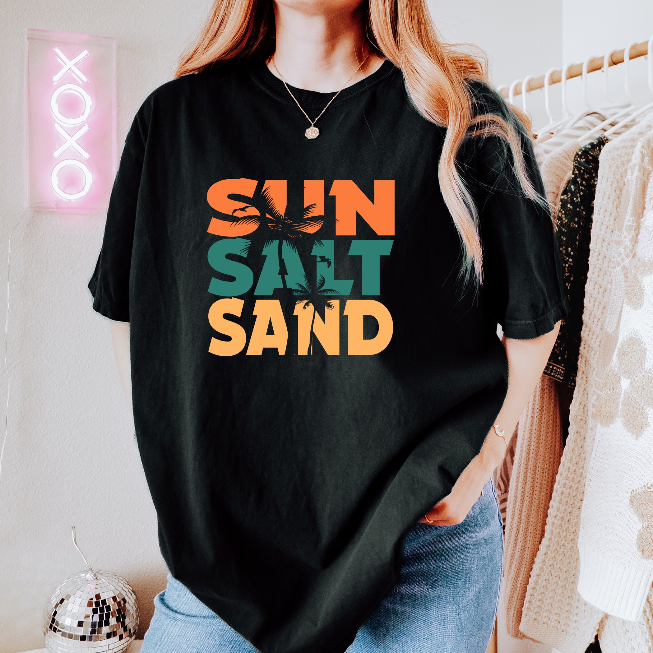 T-shirt de voyage Soleil Sel Sable