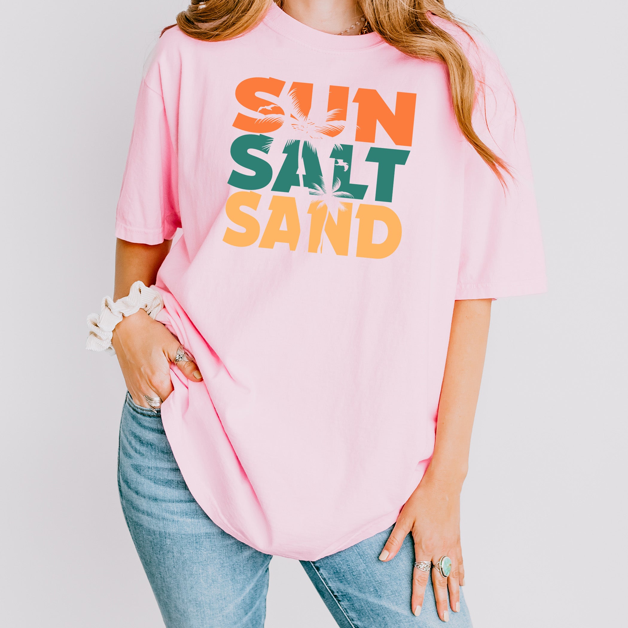 T-shirt de voyage Soleil Sel Sable