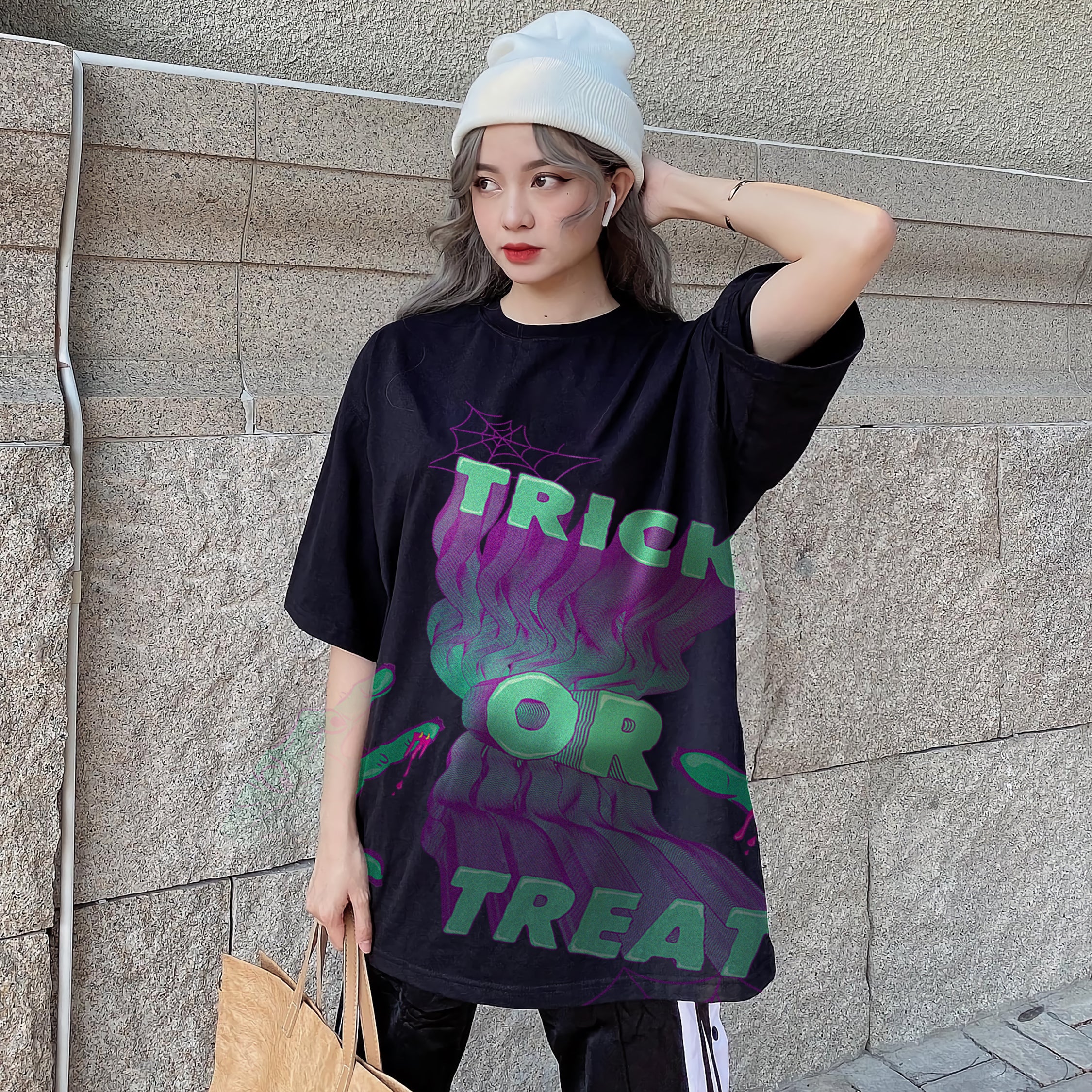 Oversize graphic T-shirt Trick Or Treat