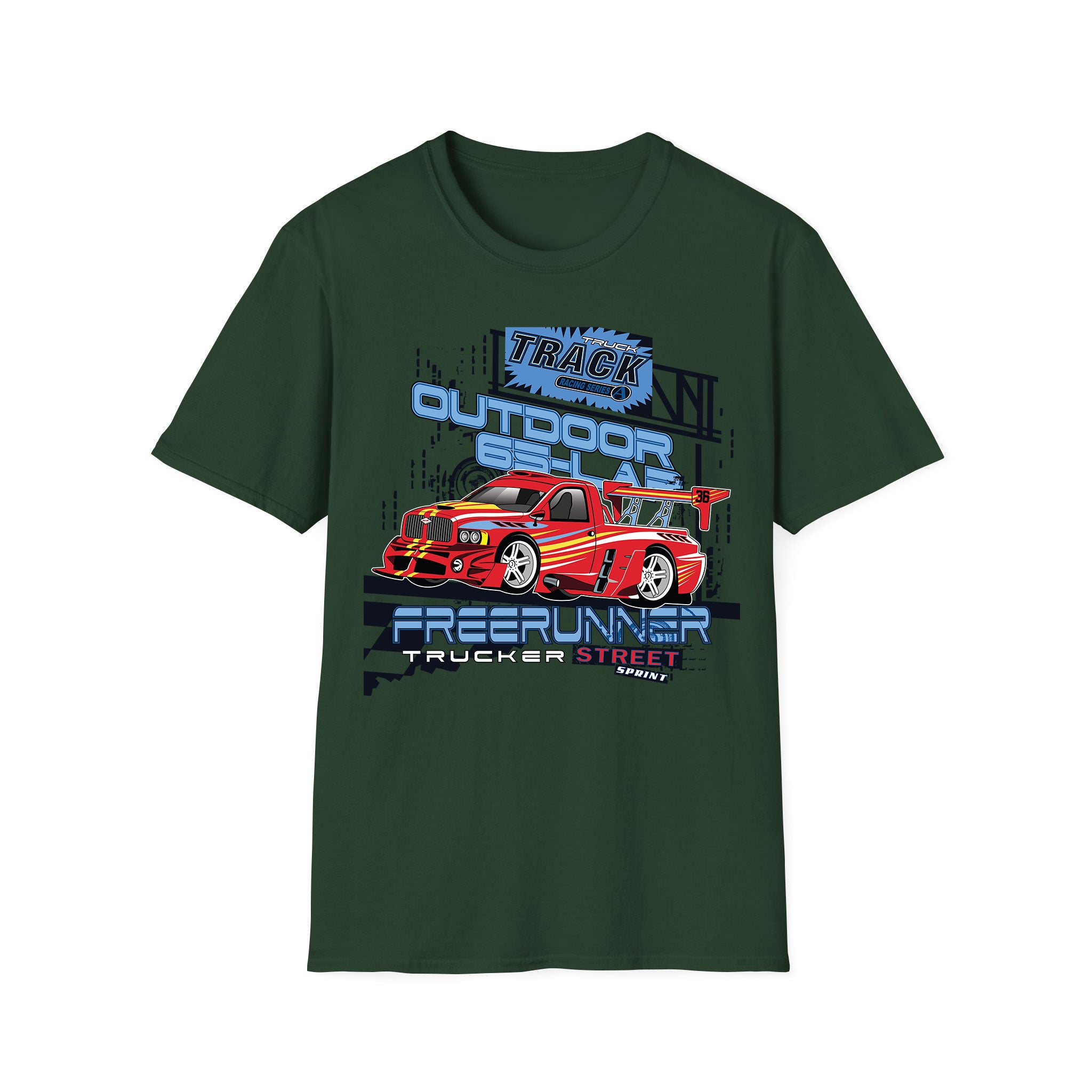 Racing-cars T-shirt Truck Track