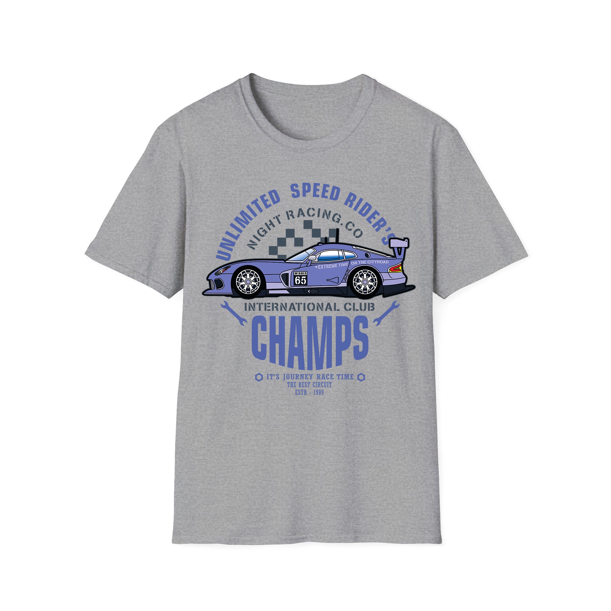 Racing-cars T-shirt Unlimited Speed Riders