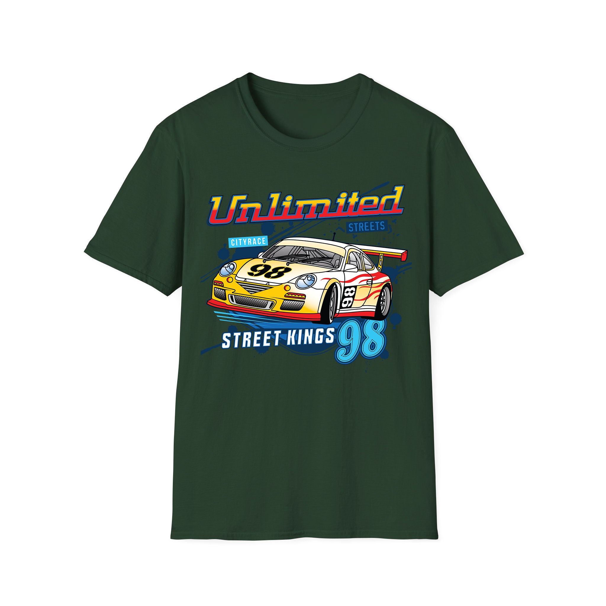 Racing-cars T-shirt Unlimited Street King