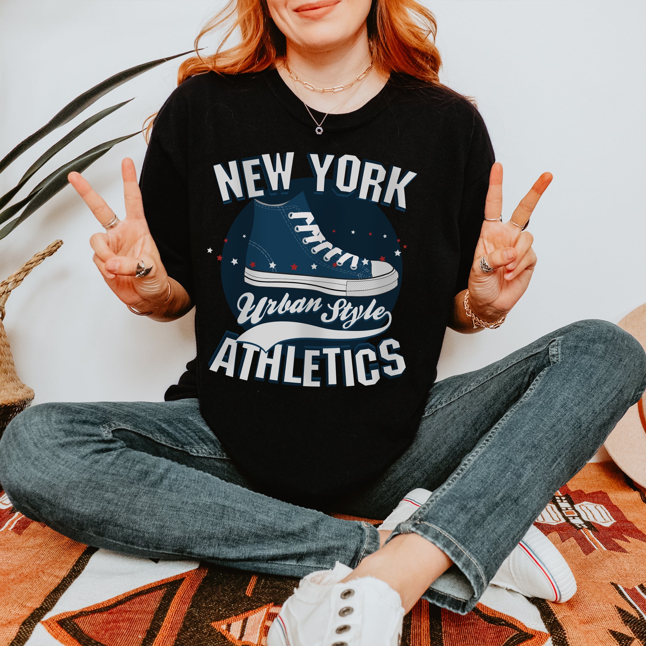 New York Unisex Tshirt Urban Style Athletics