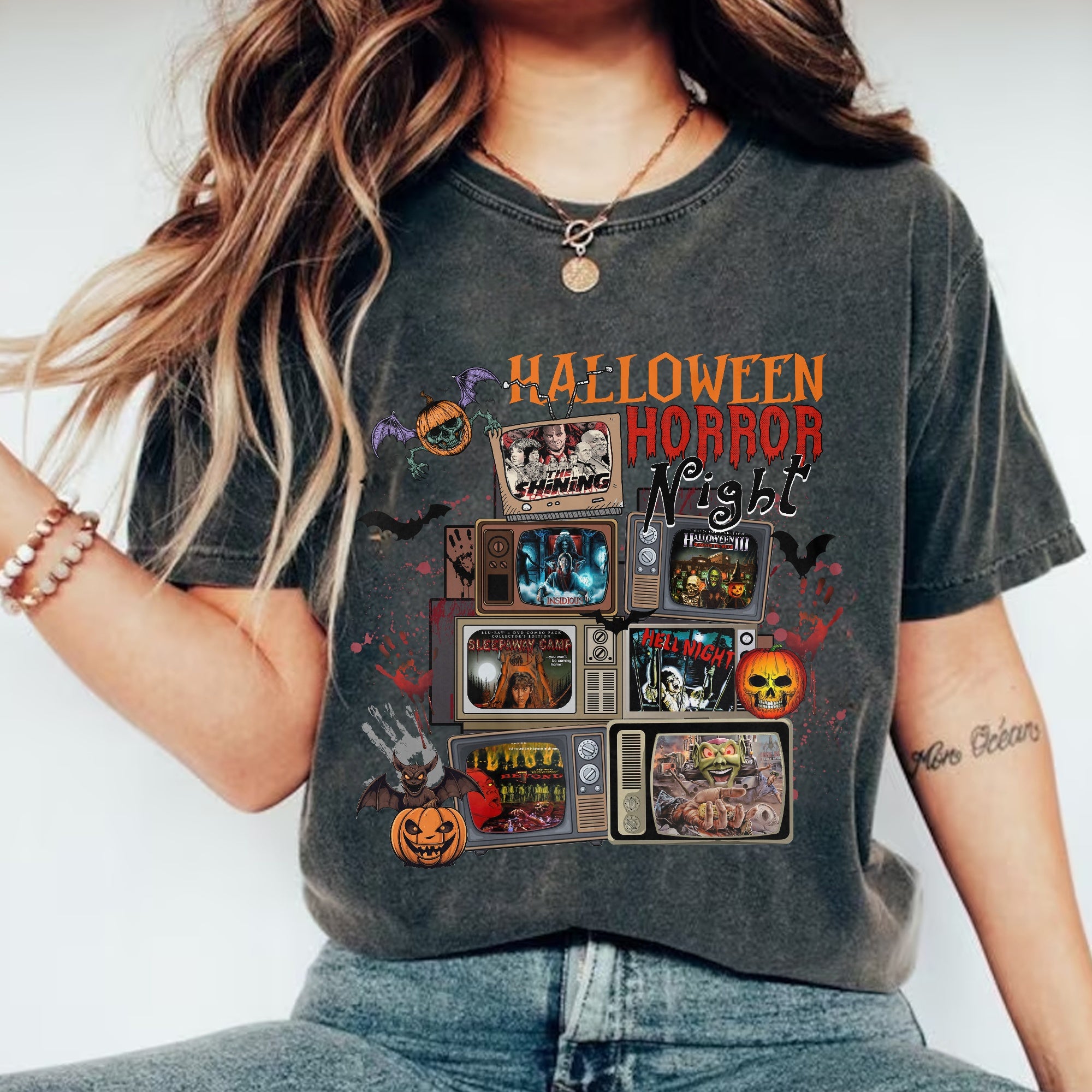 T-shirt vintage Films d’Halloween des années 90