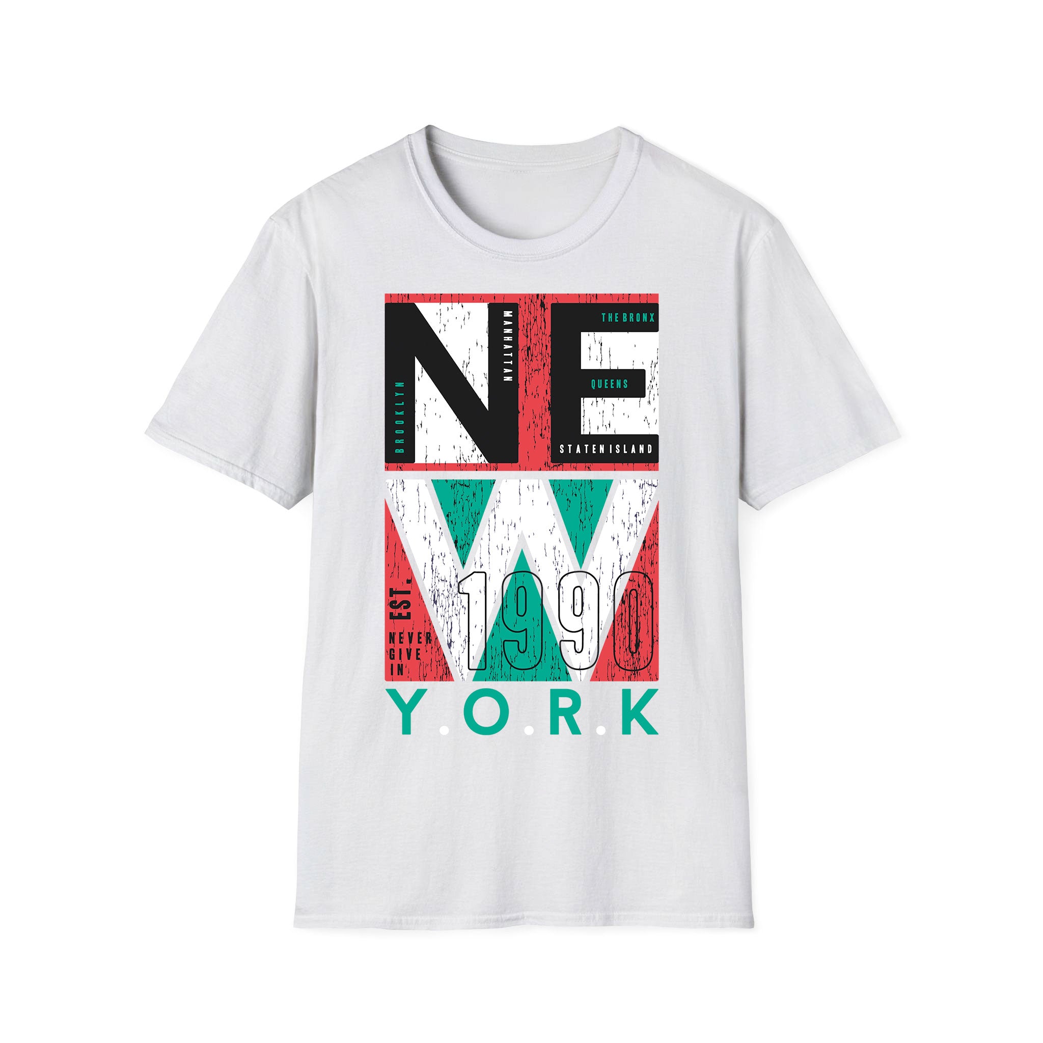 New York Unisex Tshirt 1990 NY