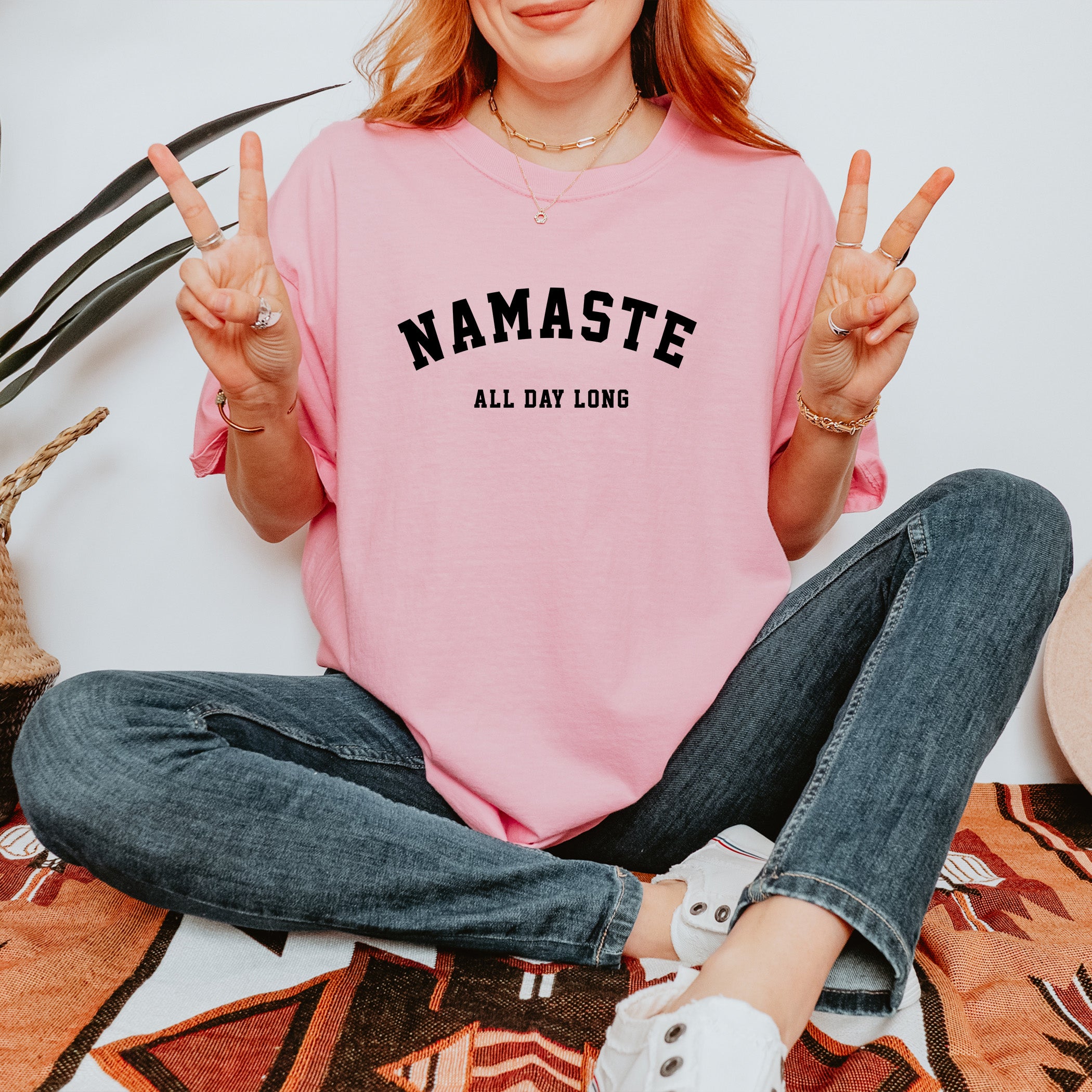 Yoga T-shirt Namaste