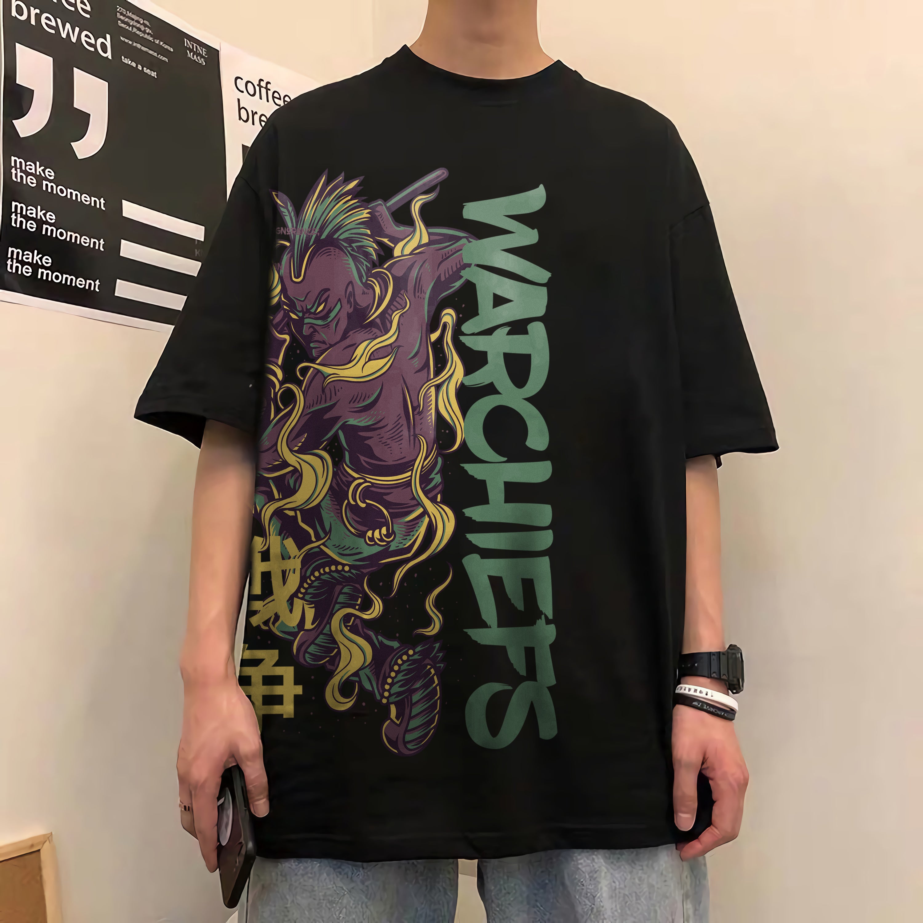 Oversize graphic T-shirt Warchiefs Color