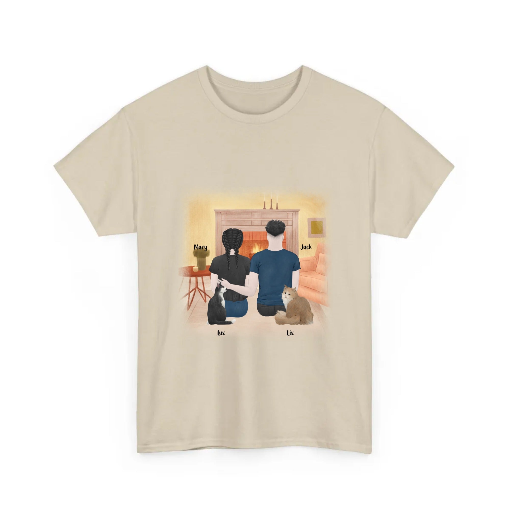 Personalized T-Shirt You, Me & The Cats