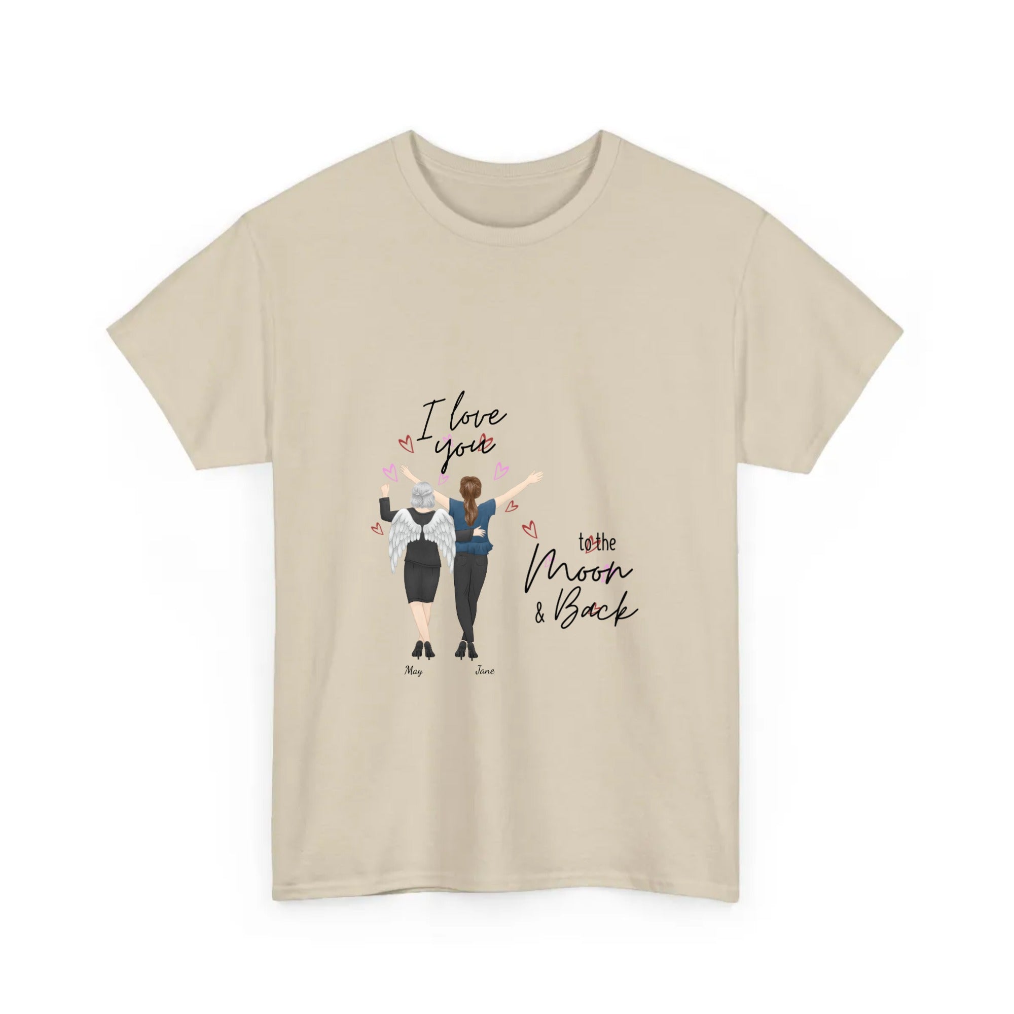 Personalized T-Shirt Grandma I Love You