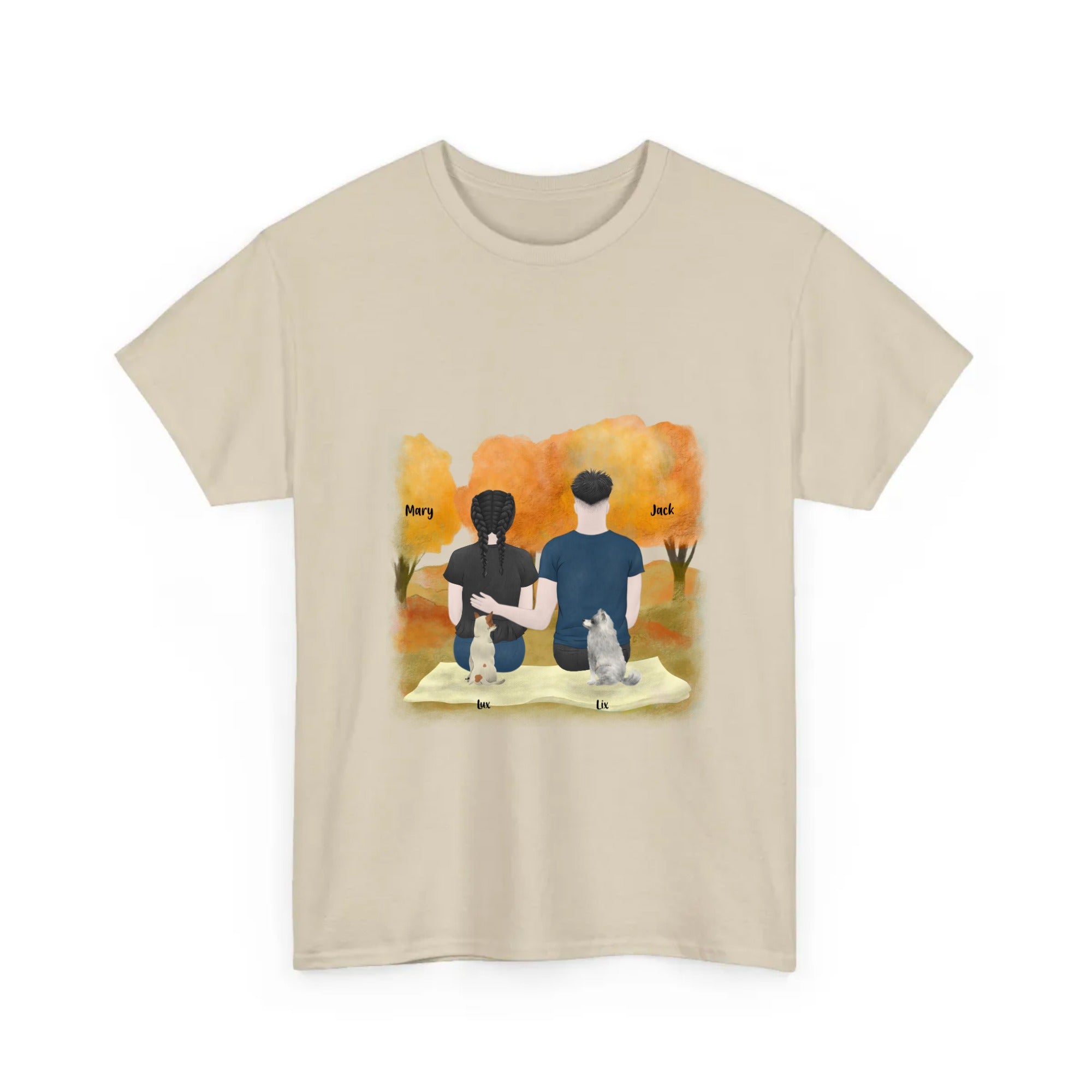 Personalized T-Shirt You Me & The Dog