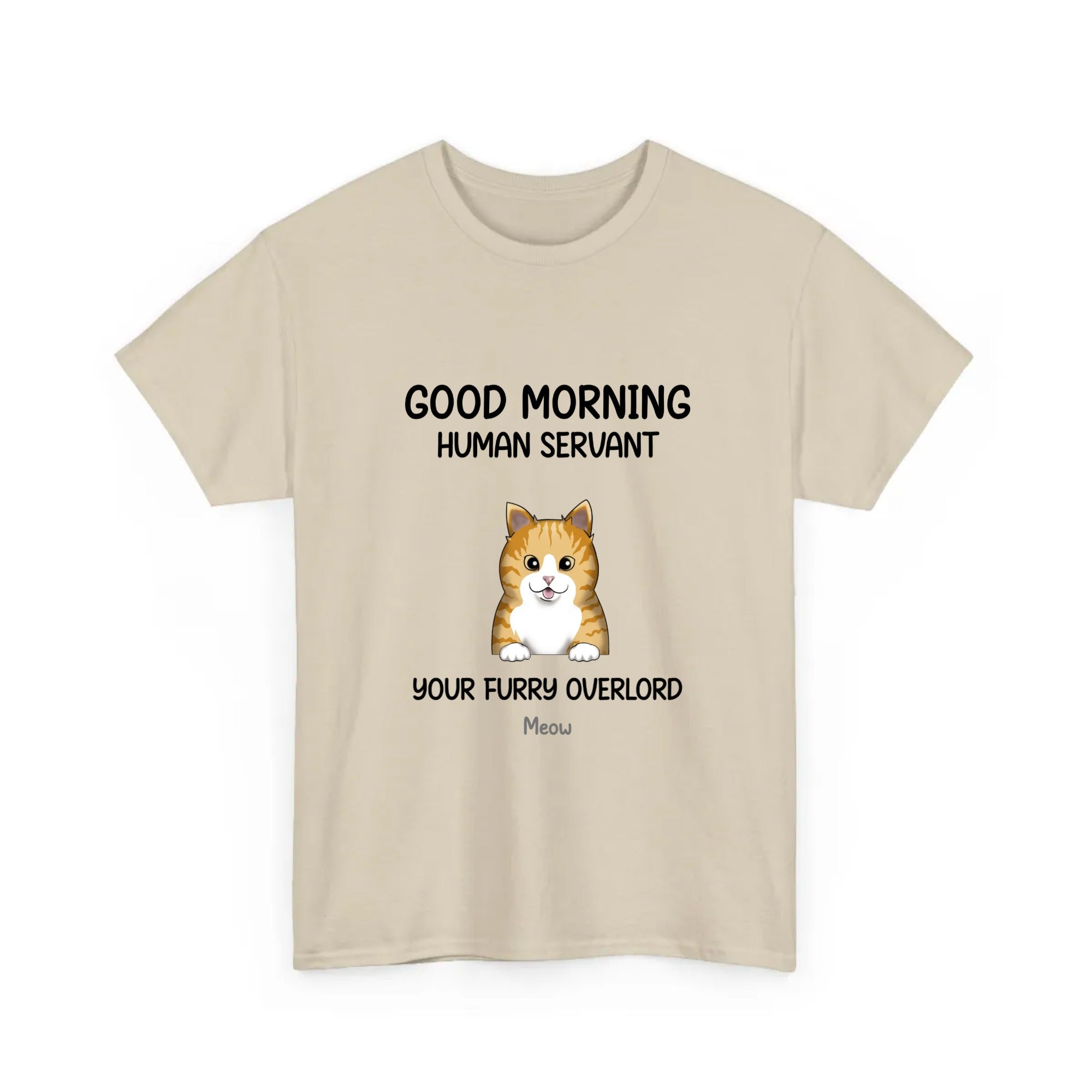 Personalized T-Shirt Morning Your Furry Overlords