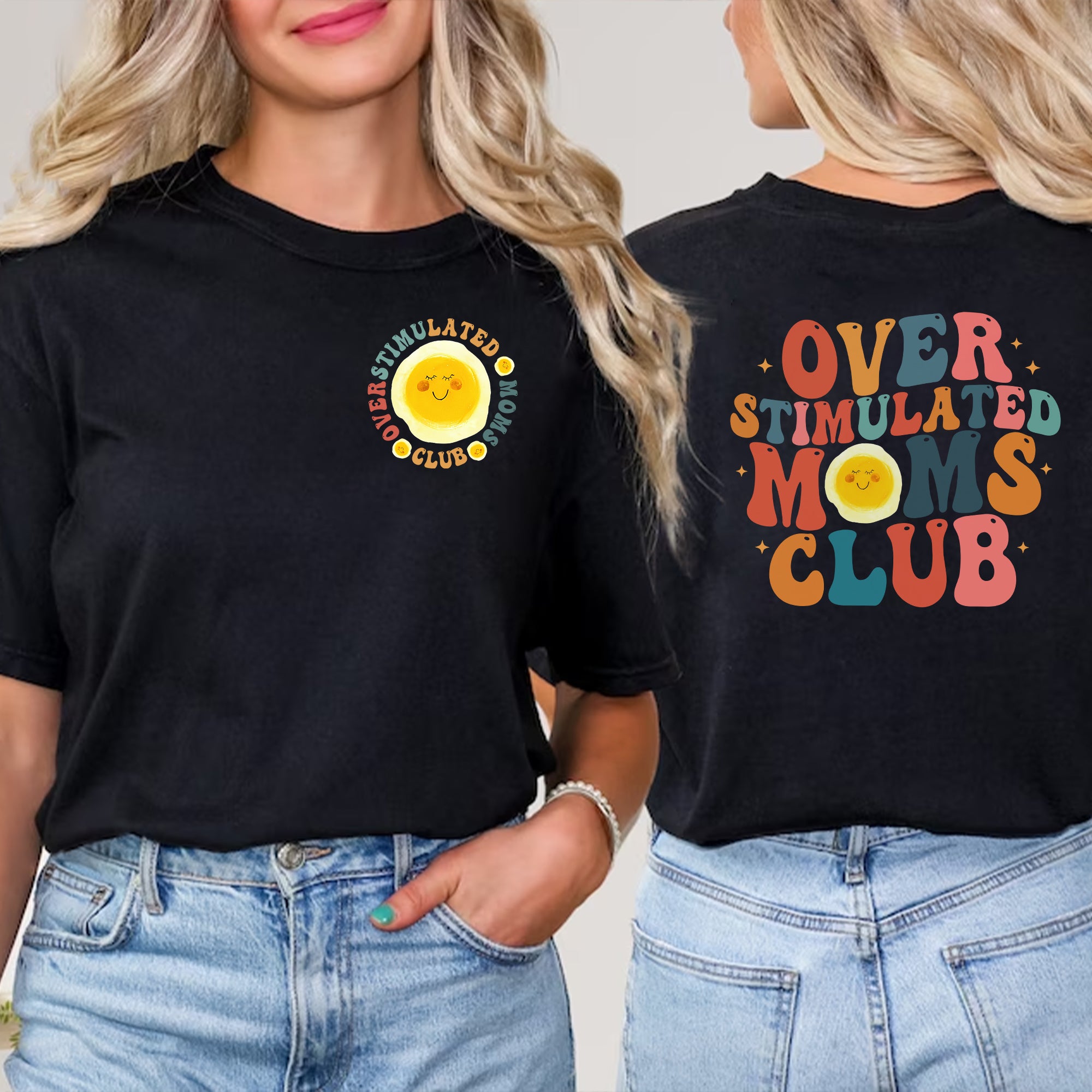 Mother's Day T-shirt Overstimulated Moms