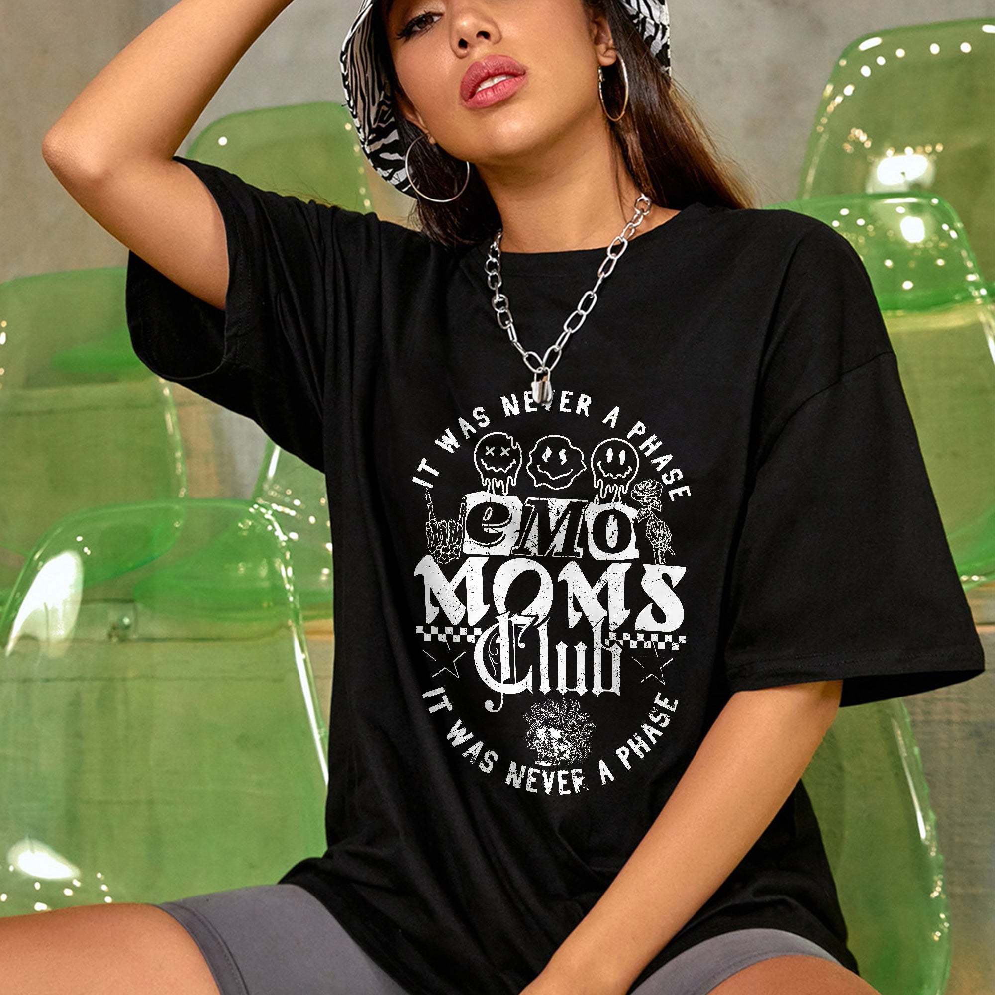 Mother's Day T-shirt Emo Moms